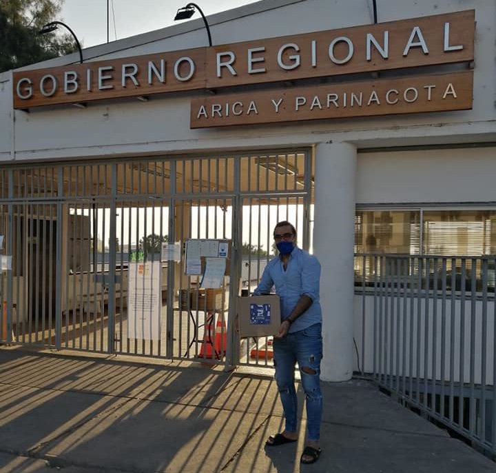 Arica Beneficiaria Devuelve A La Intendencia La Caja De Alimentos Que Le Fue Entregada 1016