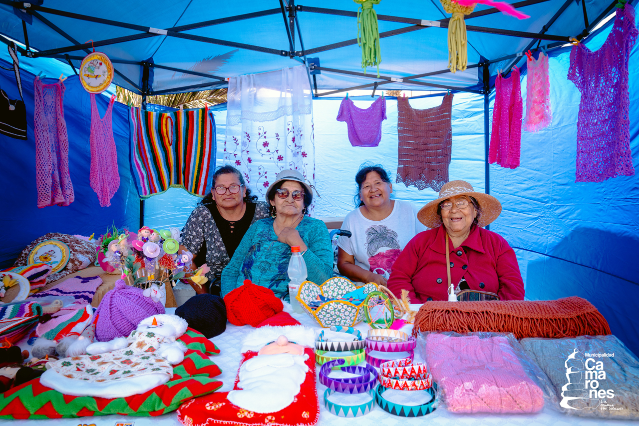 Primera feria de mujeres emprendedoras de Camarones se desarrolla en la ciudad de Arica